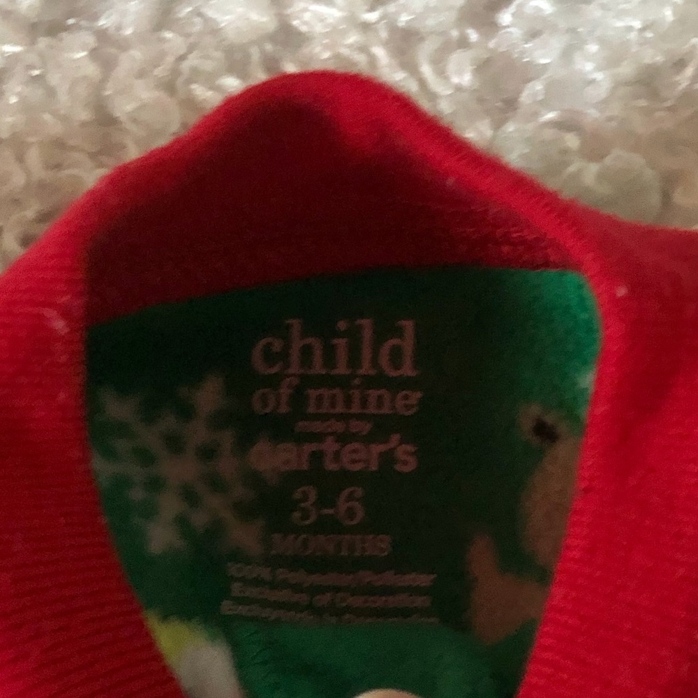 3 pairs of winter holiday fleece zip up pajamas - Picture 6 of 6